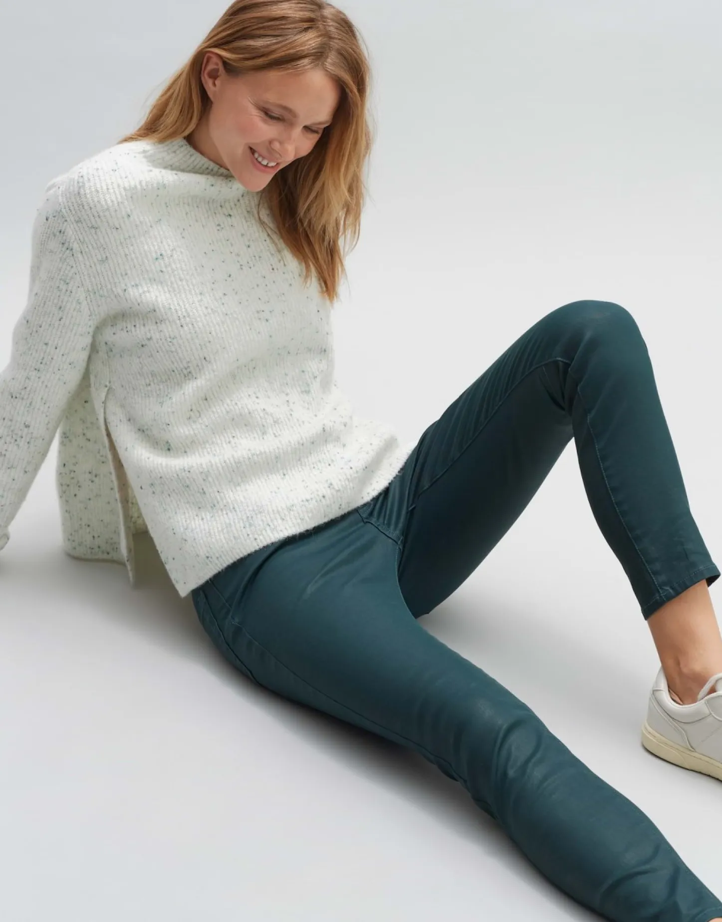 Frau someday Fashion Broeken>Coated Jeans Evita Reloaded