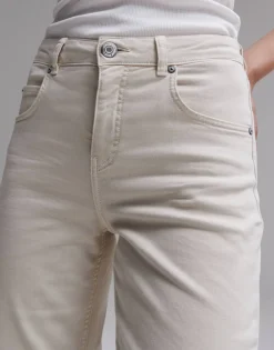 Frau someday Fashion Jeans>Cropped Straight Jeans Momito Color