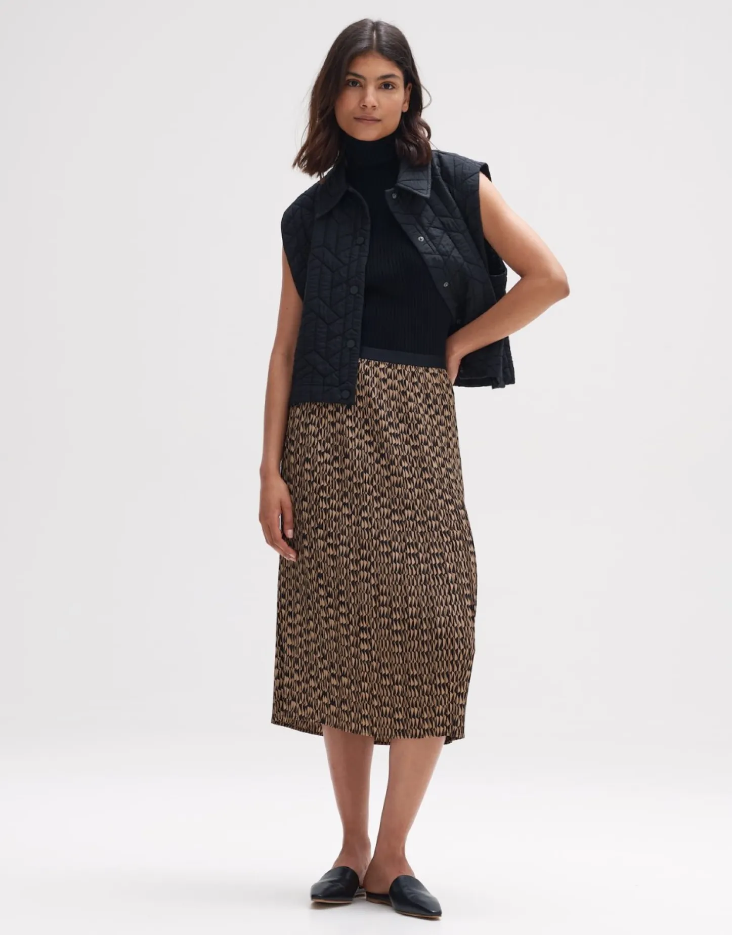 Frau someday Fashion Jurken Rokken>Plissu00E9Rok Rabani