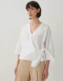Frau someday Fashion Blouses>Wikkelblouse Zayala